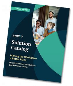 syntrio enterprise hotline|Syntrio Solutions Catalog .